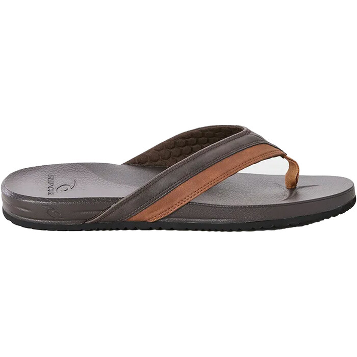 2024 Rip Curl Mnner Soft Top Open Toe Flip Flops 1B9MOT - Brown / Tan